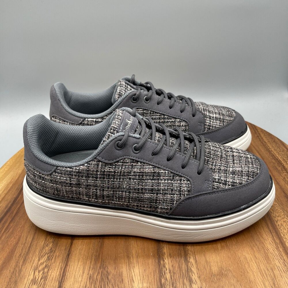 OrthoComfoot Shoes Womens 9 / 40 Gray Orthopedic Platform Comfort Sneakers